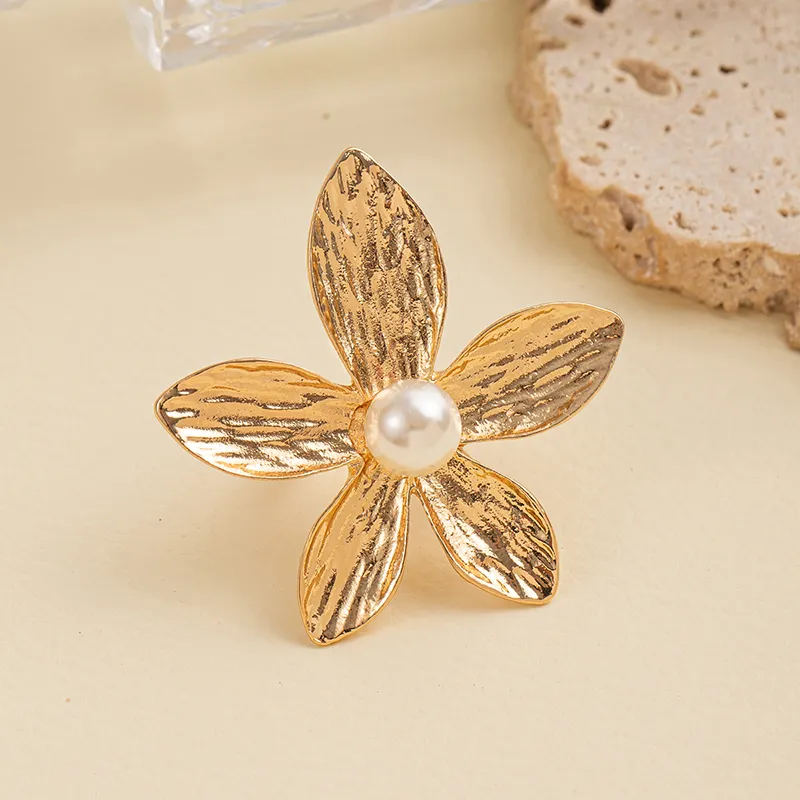 Flower Bow Knot Open Rings