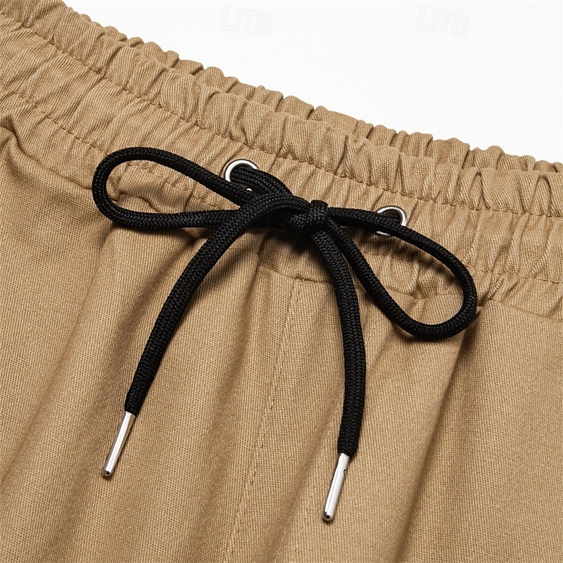 Summer Shorts with Graphic Motorcycle Print, Breathable Comfort